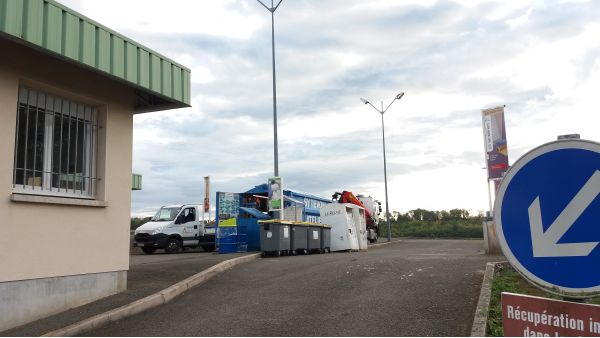 La déchetterie de Scey sur Saône